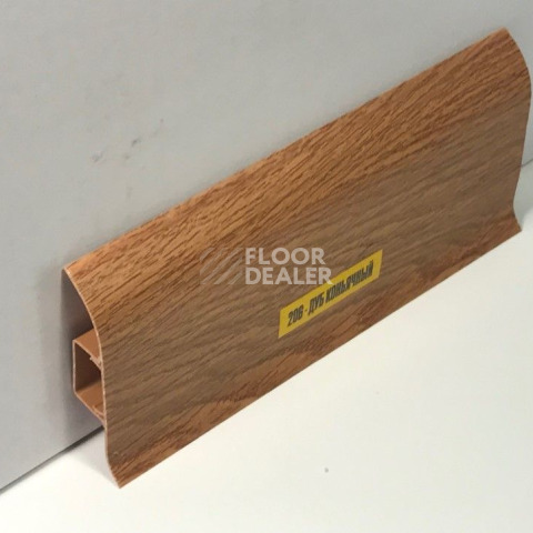 Плинтус Ideal Comfort 55mm Дуб коньячный 206 фото 2 | FLOORDEALER